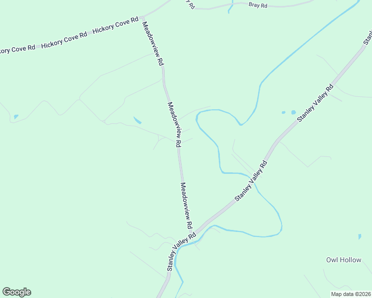 map of restaurants, bars, coffee shops, grocery stores, and more near 192 Meadow View Road in Rogersville