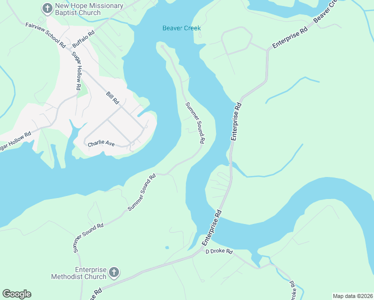 map of restaurants, bars, coffee shops, grocery stores, and more near 681 Summer Sound Road in Piney Flats