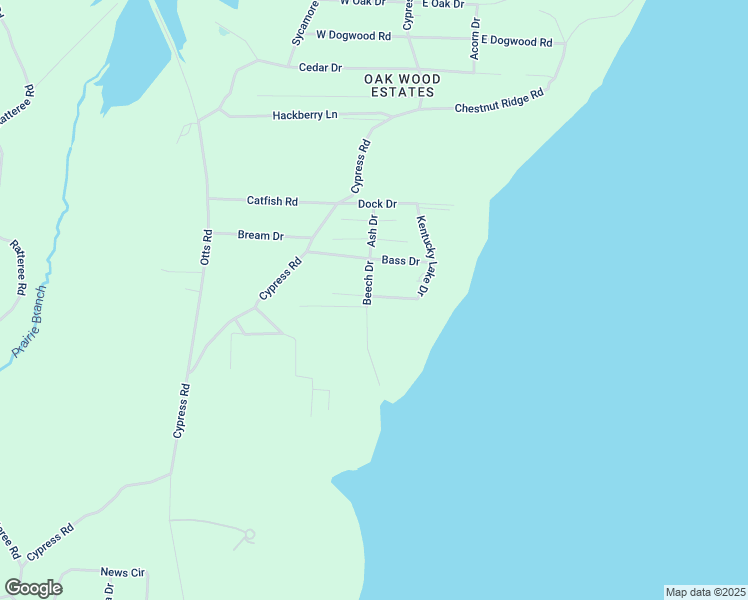 map of restaurants, bars, coffee shops, grocery stores, and more near 405 Kentucky Lake Drive in Buchanan