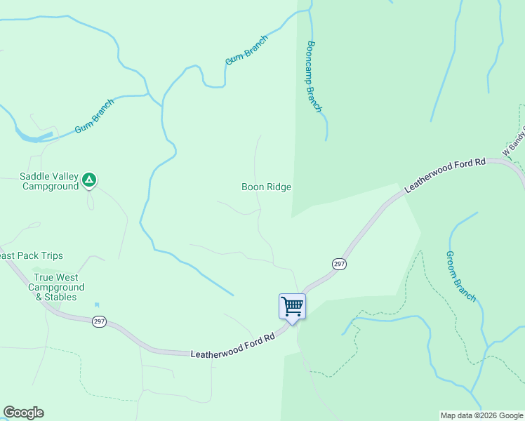 map of restaurants, bars, coffee shops, grocery stores, and more near 698 Boone Ridge Road in Jamestown