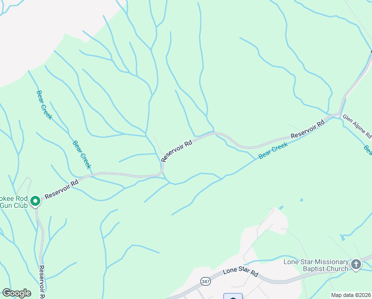 map of restaurants, bars, coffee shops, grocery stores, and more near 4189 Reservoir Road in Kingsport