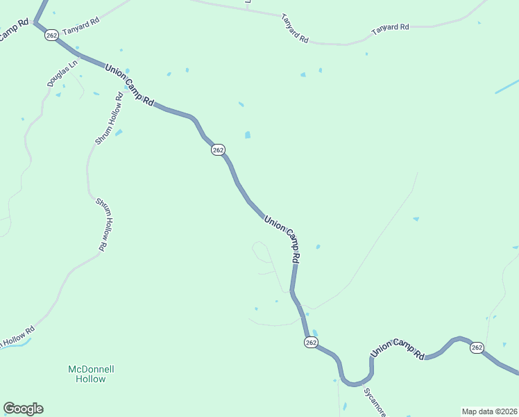map of restaurants, bars, coffee shops, grocery stores, and more near 2940 Union Camp Road in Lafayette