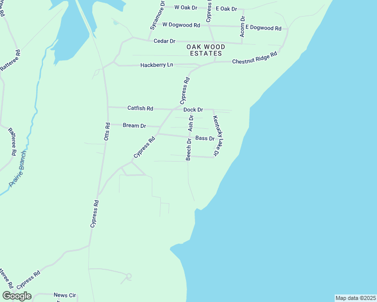 map of restaurants, bars, coffee shops, grocery stores, and more near 405 Kentucky Lake Drive in Buchanan