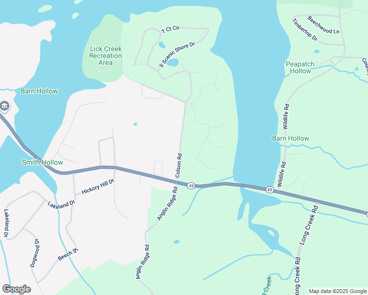 map of restaurants, bars, coffee shops, grocery stores, and more near 124 Colson Road in Dover