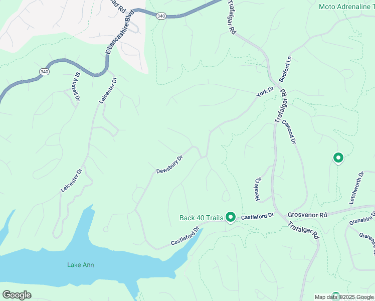 map of restaurants, bars, coffee shops, grocery stores, and more near Malton Drive in Bella Vista