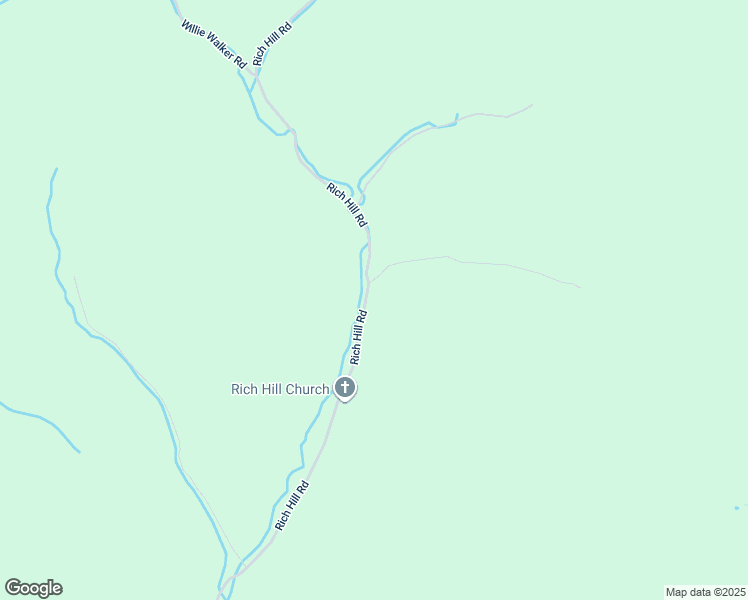 map of restaurants, bars, coffee shops, grocery stores, and more near 2512 Rich Hill Road in Creston
