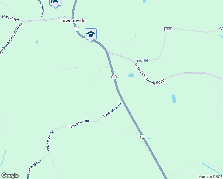 map of restaurants, bars, coffee shops, grocery stores, and more near 4351 North Carolina 8 in Danbury