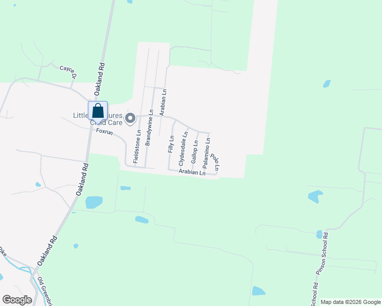 map of restaurants, bars, coffee shops, grocery stores, and more near 326 Gallop Lane in Springfield