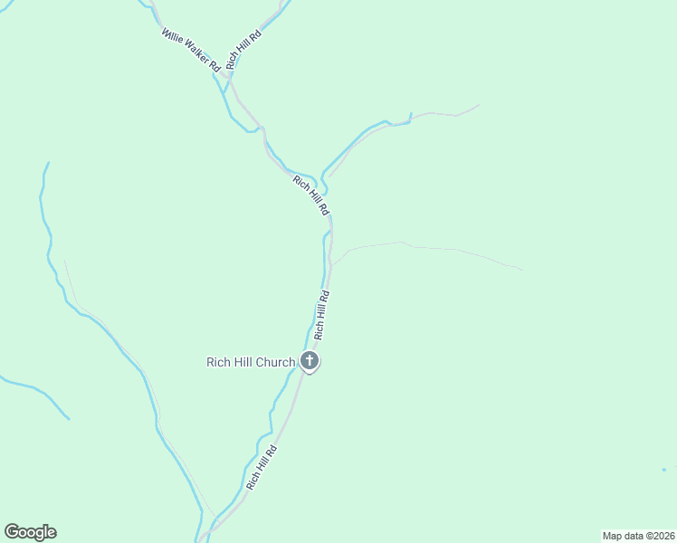 map of restaurants, bars, coffee shops, grocery stores, and more near 2526 Rich Hill Road in Creston