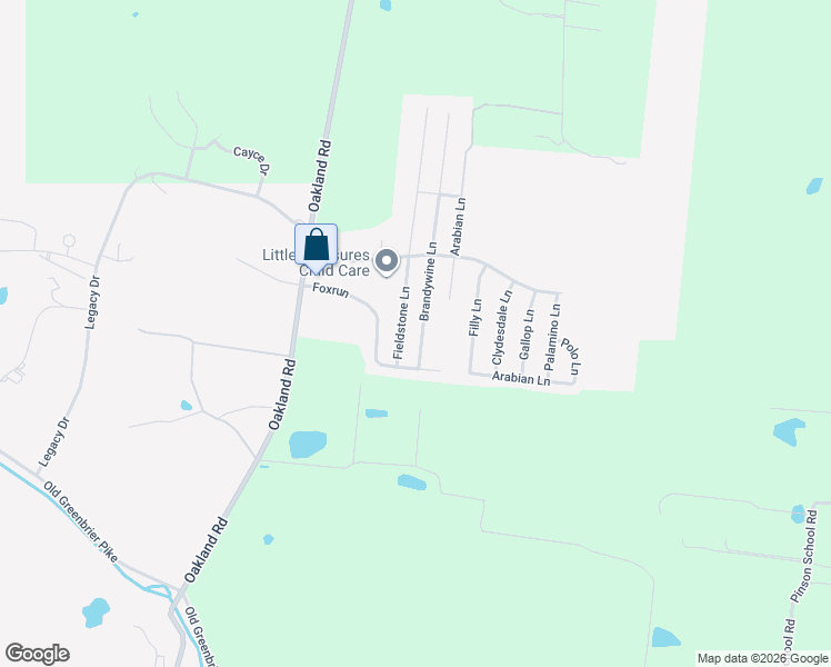 map of restaurants, bars, coffee shops, grocery stores, and more near 116 Fieldstone Lane in Springfield