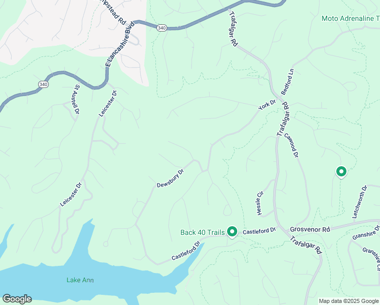 map of restaurants, bars, coffee shops, grocery stores, and more near Malton Drive in Bella Vista