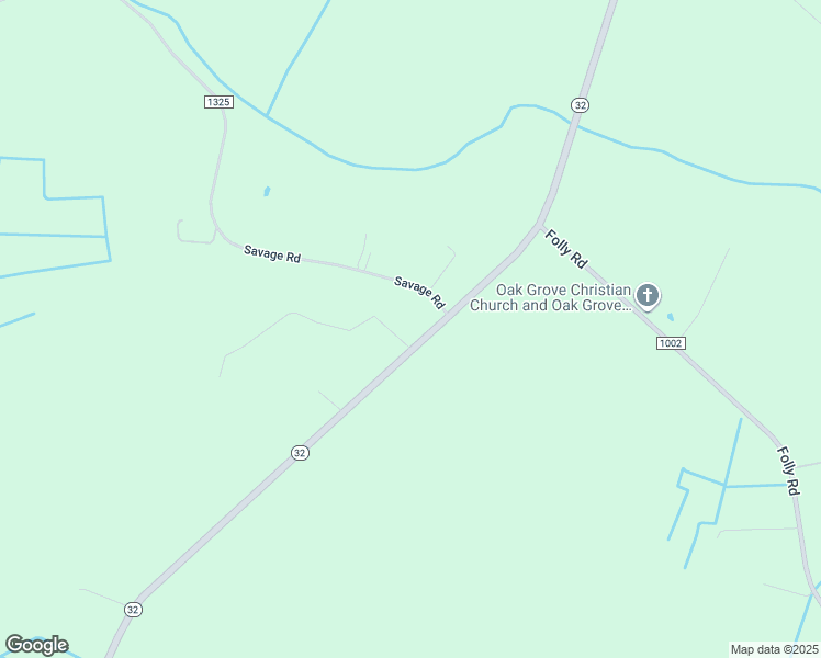 map of restaurants, bars, coffee shops, grocery stores, and more near 650 North Carolina 32 in Sunbury