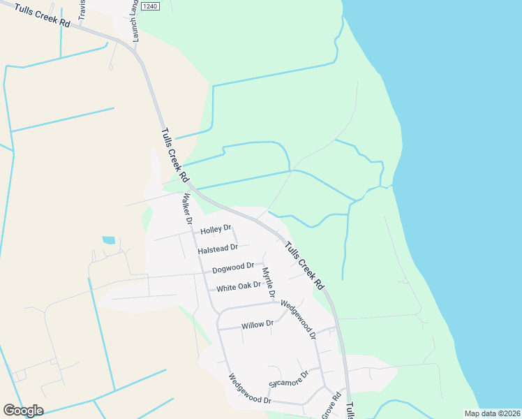 map of restaurants, bars, coffee shops, grocery stores, and more near 103 Creekmore Road in Moyock