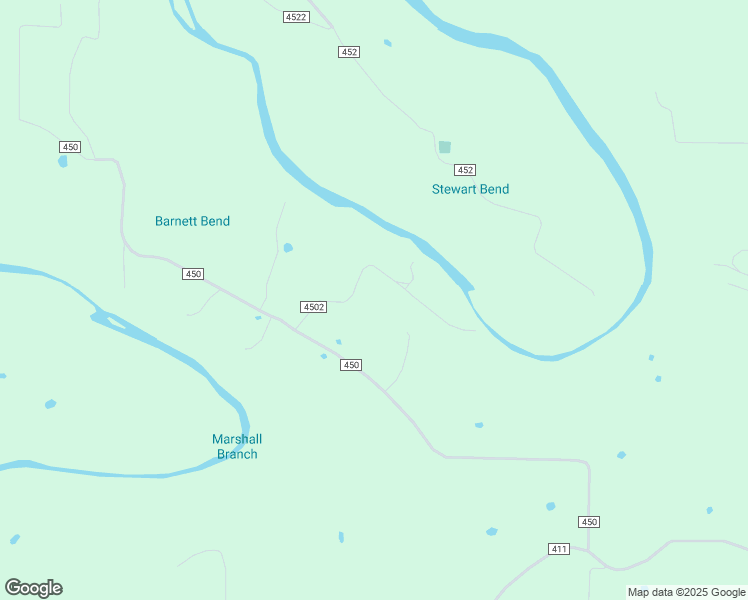 map of restaurants, bars, coffee shops, grocery stores, and more near 126 County Road 4502 in Berryville