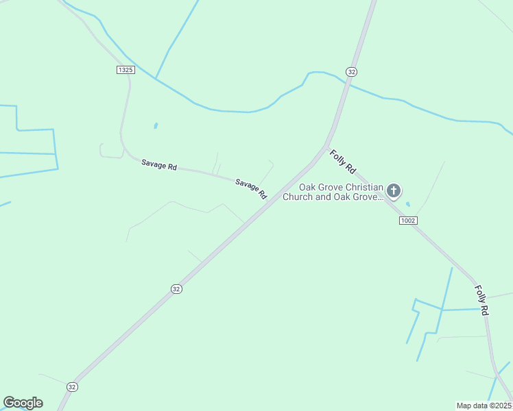 map of restaurants, bars, coffee shops, grocery stores, and more near 652 North Carolina 32 in Sunbury