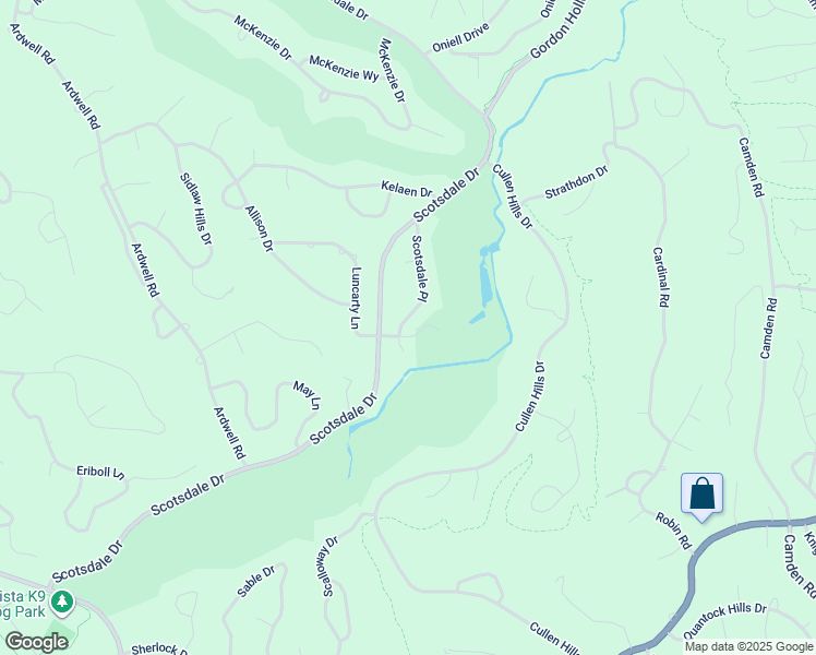 map of restaurants, bars, coffee shops, grocery stores, and more near 2 Scotsdale Place in Bella Vista