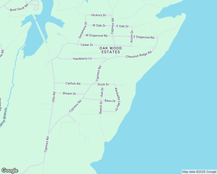 map of restaurants, bars, coffee shops, grocery stores, and more near 130 Dock Drive in Buchanan