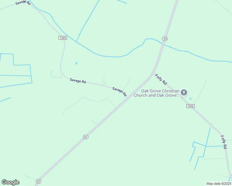 map of restaurants, bars, coffee shops, grocery stores, and more near 20 Savage Road in Corapeake