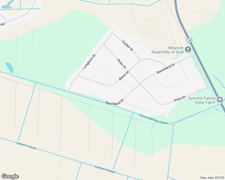 map of restaurants, bars, coffee shops, grocery stores, and more near 131 Bison Drive in Moyock