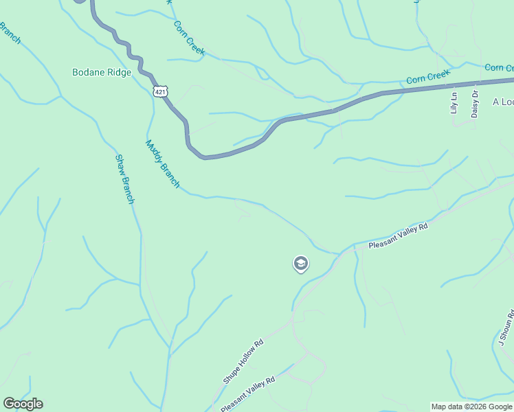 map of restaurants, bars, coffee shops, grocery stores, and more near 553 Blant Road in Mountain City