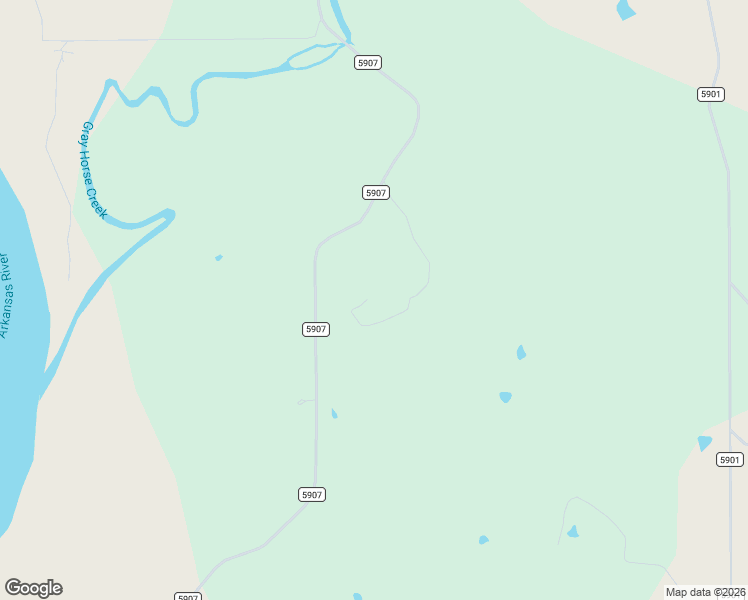 map of restaurants, bars, coffee shops, grocery stores, and more near 4802 County Road 5907 in Ralston