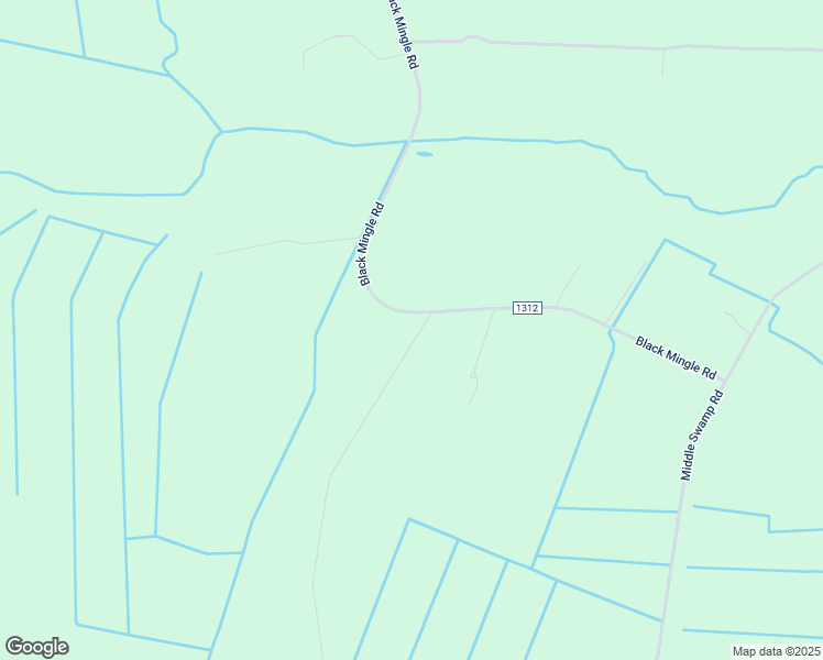 map of restaurants, bars, coffee shops, grocery stores, and more near Black Mingle Road in Corapeake