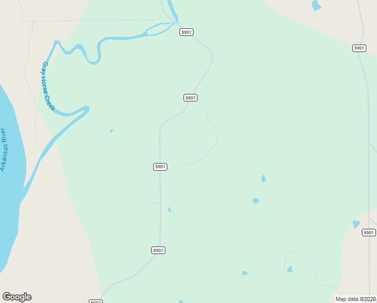 map of restaurants, bars, coffee shops, grocery stores, and more near 4802 County Road 5907 in Ralston