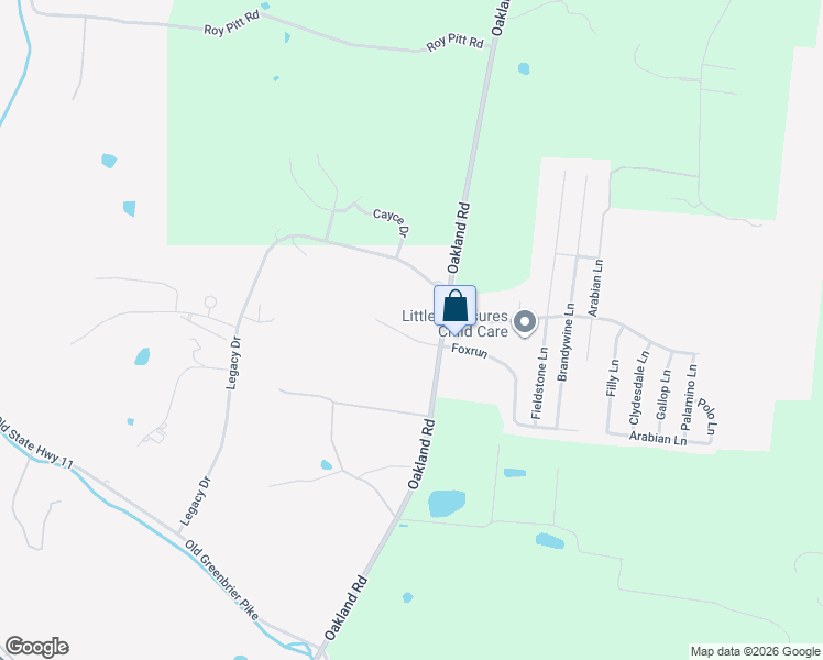 map of restaurants, bars, coffee shops, grocery stores, and more near 100 Foxrun in Springfield