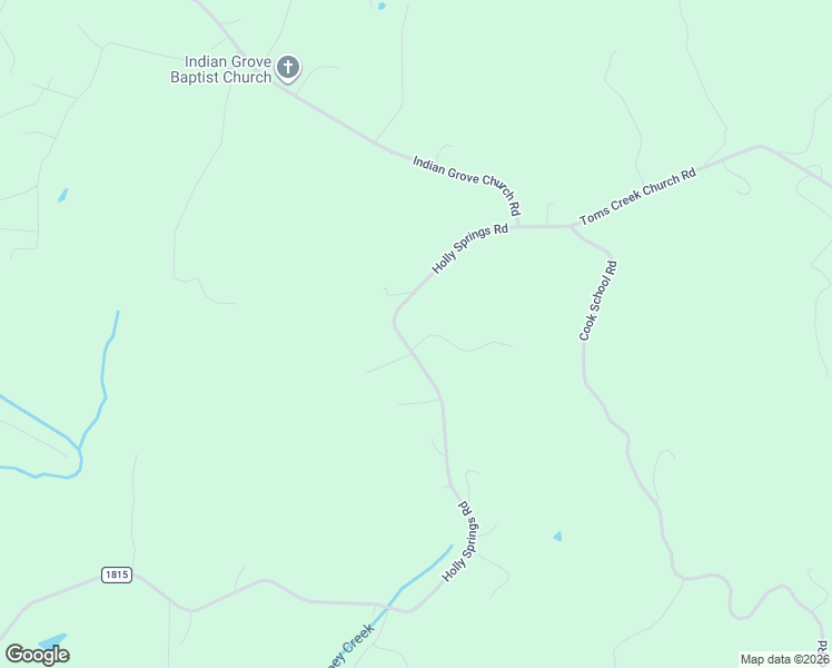 map of restaurants, bars, coffee shops, grocery stores, and more near 1815 Holly Springs Road in Mount Airy