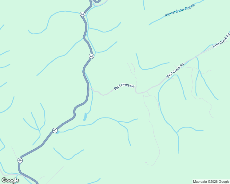 map of restaurants, bars, coffee shops, grocery stores, and more near 170 Byrd Creek Road in Sneedville