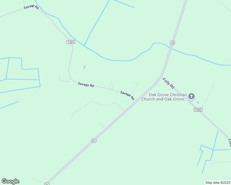 map of restaurants, bars, coffee shops, grocery stores, and more near 44 Savage Road in Corapeake