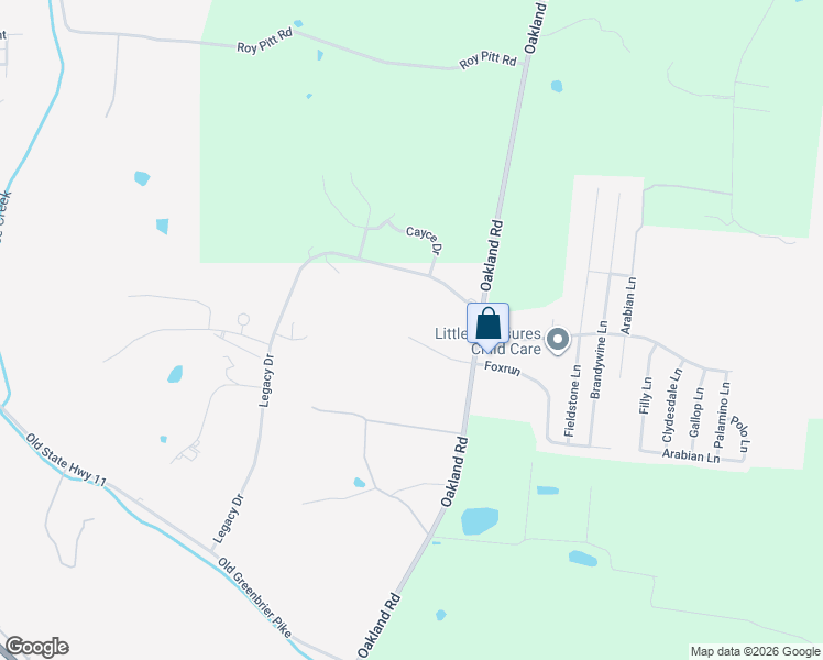 map of restaurants, bars, coffee shops, grocery stores, and more near 3641 Legacy Drive in Springfield