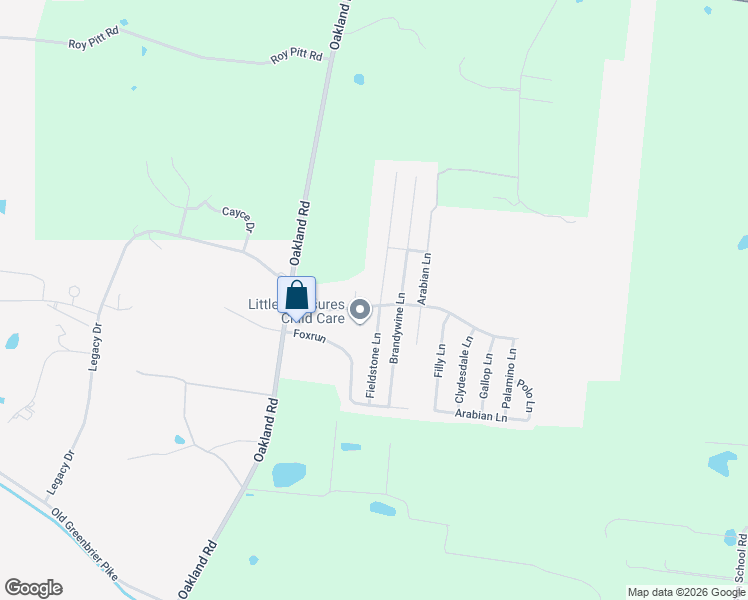 map of restaurants, bars, coffee shops, grocery stores, and more near 3748 Legacy Drive in Springfield