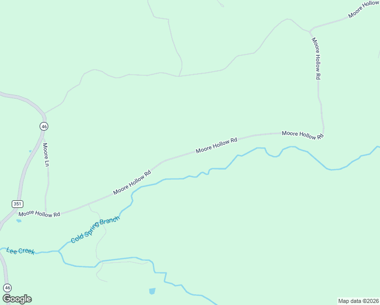 map of restaurants, bars, coffee shops, grocery stores, and more near 389 Moore Hollow Road in Indian Mound