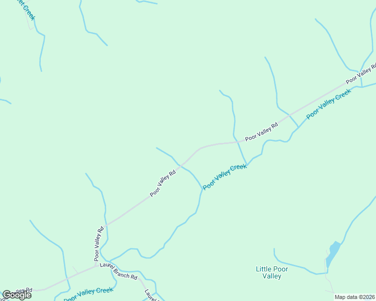 map of restaurants, bars, coffee shops, grocery stores, and more near 1562-1926 Poor Valley Rd in Rogersville