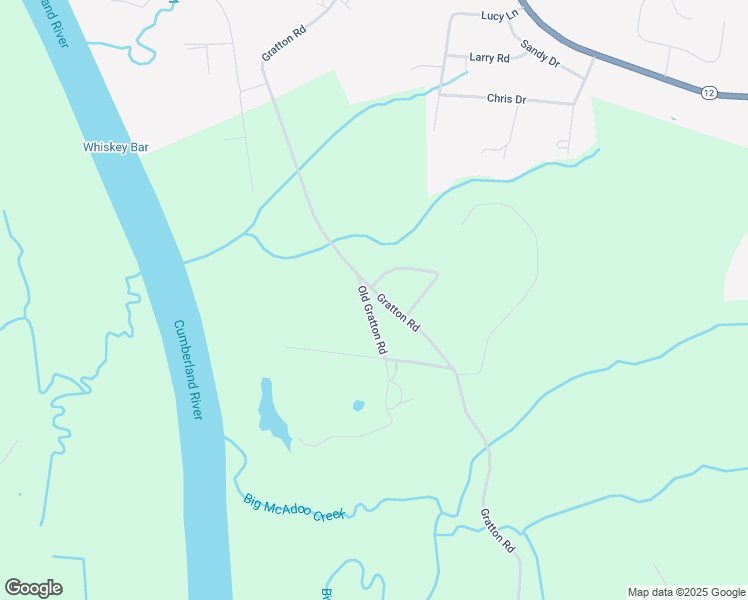 map of restaurants, bars, coffee shops, grocery stores, and more near 1302 Gratton Road in Clarksville