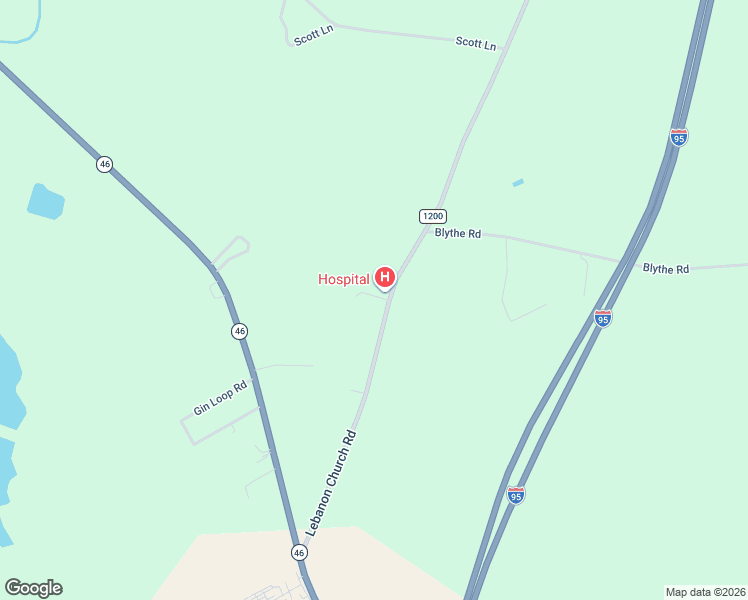 map of restaurants, bars, coffee shops, grocery stores, and more near 1474 Lebanon Church Road in Garysburg