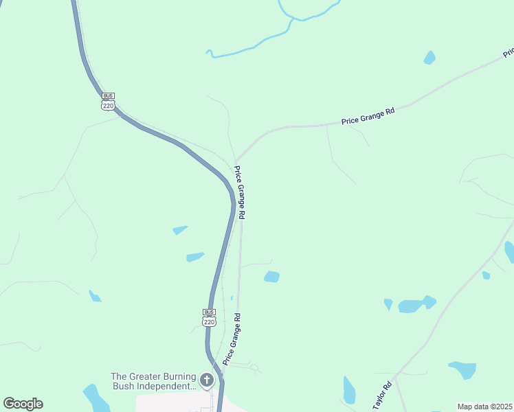 map of restaurants, bars, coffee shops, grocery stores, and more near 421 Price Grange Road in Stoneville