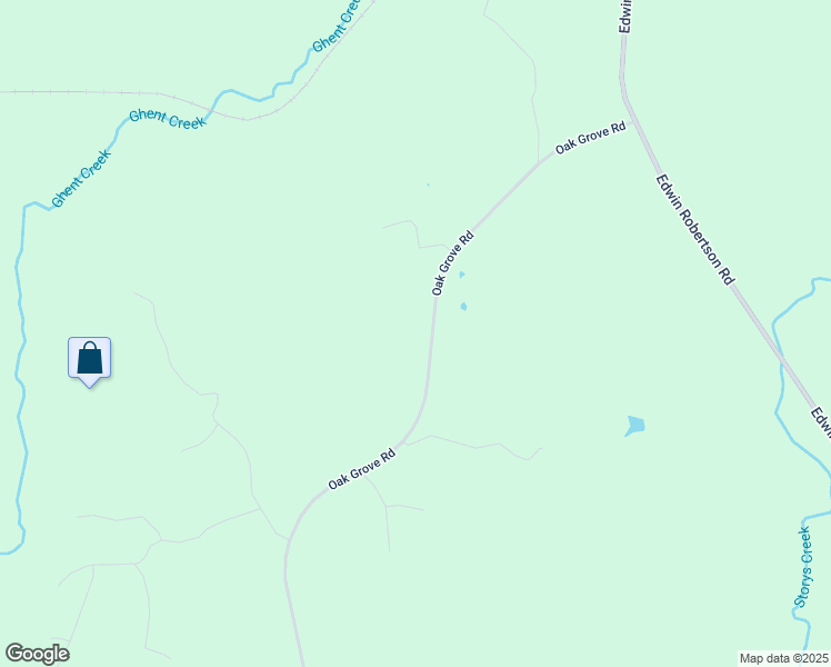 map of restaurants, bars, coffee shops, grocery stores, and more near 1641 Oak Grove Road in Roxboro