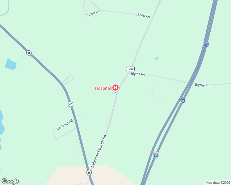 map of restaurants, bars, coffee shops, grocery stores, and more near 1474 Lebanon Church Road in Garysburg