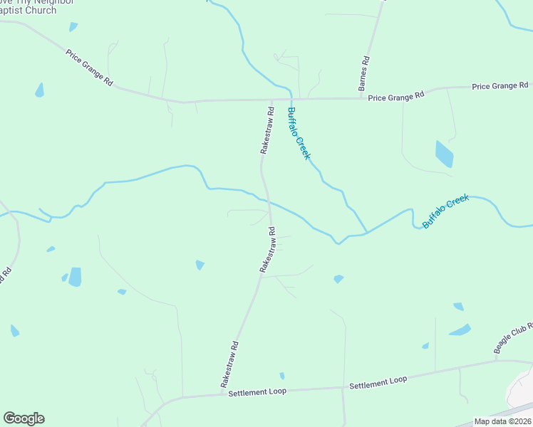 map of restaurants, bars, coffee shops, grocery stores, and more near 341 Rakestraw Road in Stoneville