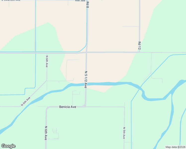 map of restaurants, bars, coffee shops, grocery stores, and more near 835 North 5 1/2 Avenue in Kingsburg