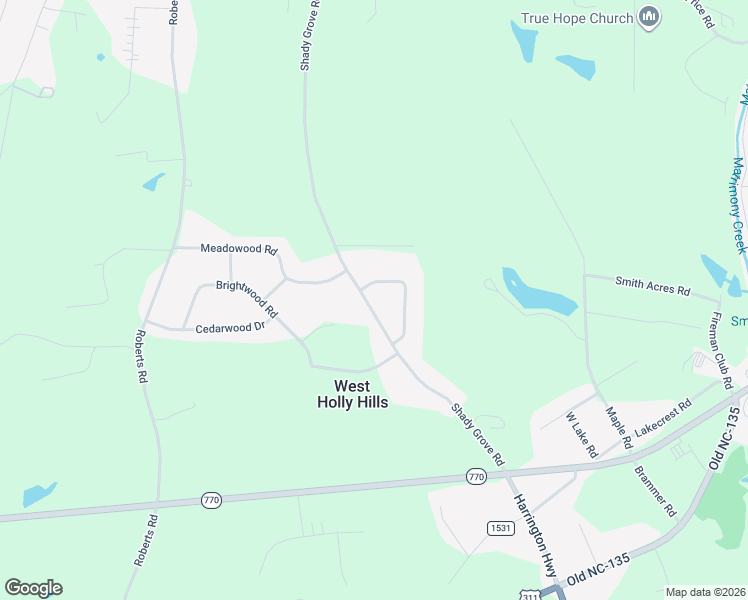 map of restaurants, bars, coffee shops, grocery stores, and more near 383 Shady Grove Road in Eden