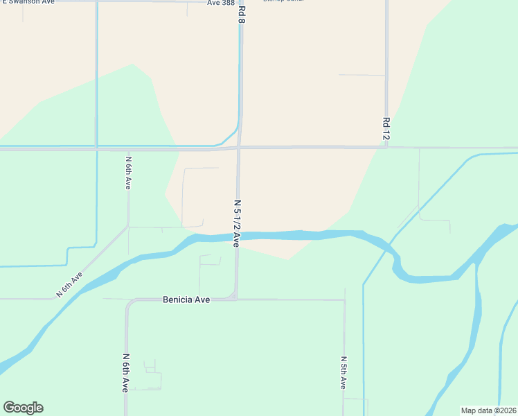 map of restaurants, bars, coffee shops, grocery stores, and more near 835 North 5 1/2 Avenue in Kingsburg