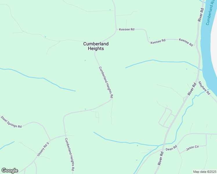map of restaurants, bars, coffee shops, grocery stores, and more near Cumberland Heights Road in Clarksville