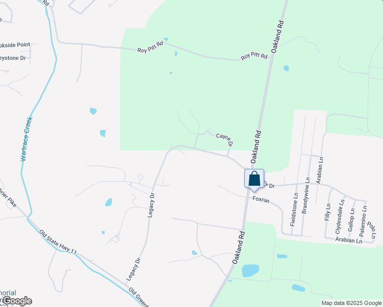 map of restaurants, bars, coffee shops, grocery stores, and more near 219 Sanctuary Ct in Springfield