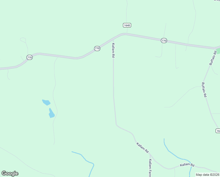 map of restaurants, bars, coffee shops, grocery stores, and more near 1202 Kallam Road in Sandy Ridge