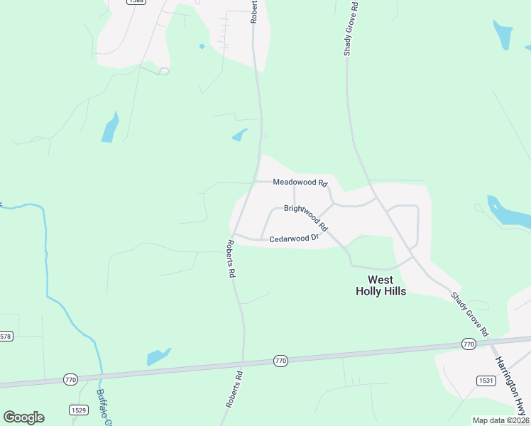 map of restaurants, bars, coffee shops, grocery stores, and more near 148 Brightwood Road in Eden