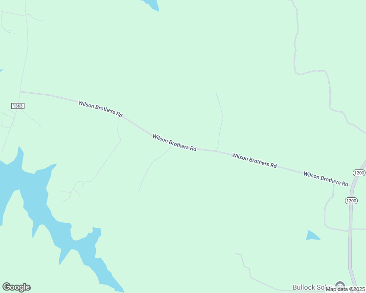 map of restaurants, bars, coffee shops, grocery stores, and more near Wilson Brothers Road in Vance County