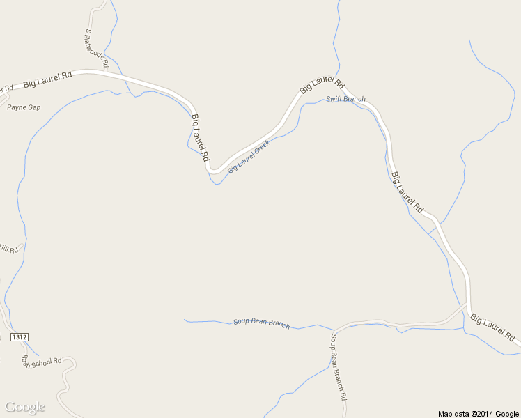 map of restaurants, bars, coffee shops, grocery stores, and more near 5939 Big Laurel Road in Creston